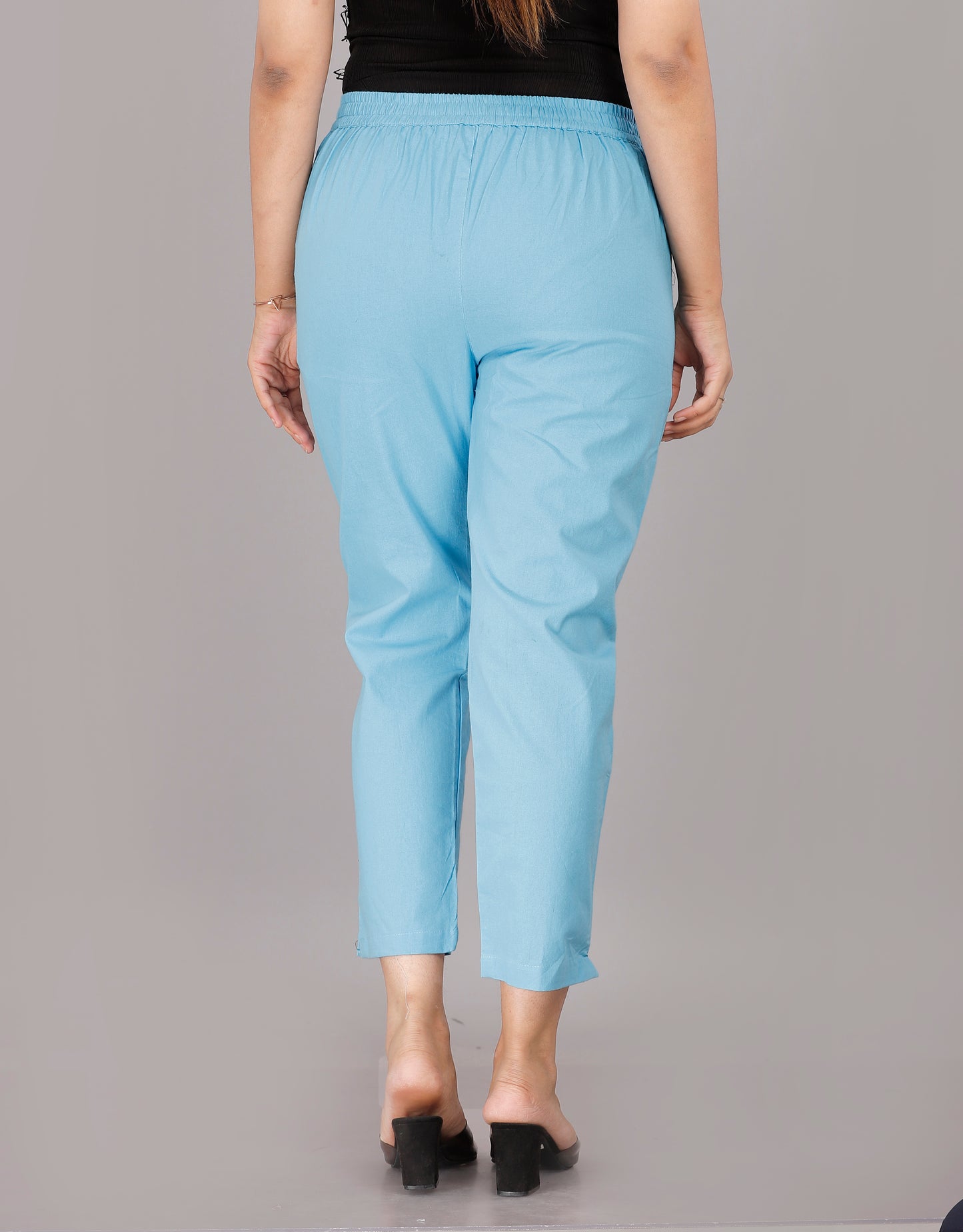 Light Blue Everyday Cotton Pant
