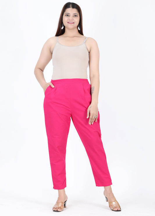 Pink Everyday Cotton Pant