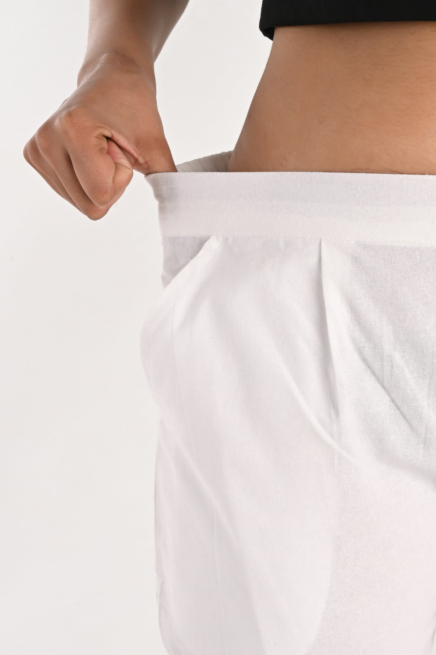 White Everyday Cotton Pant