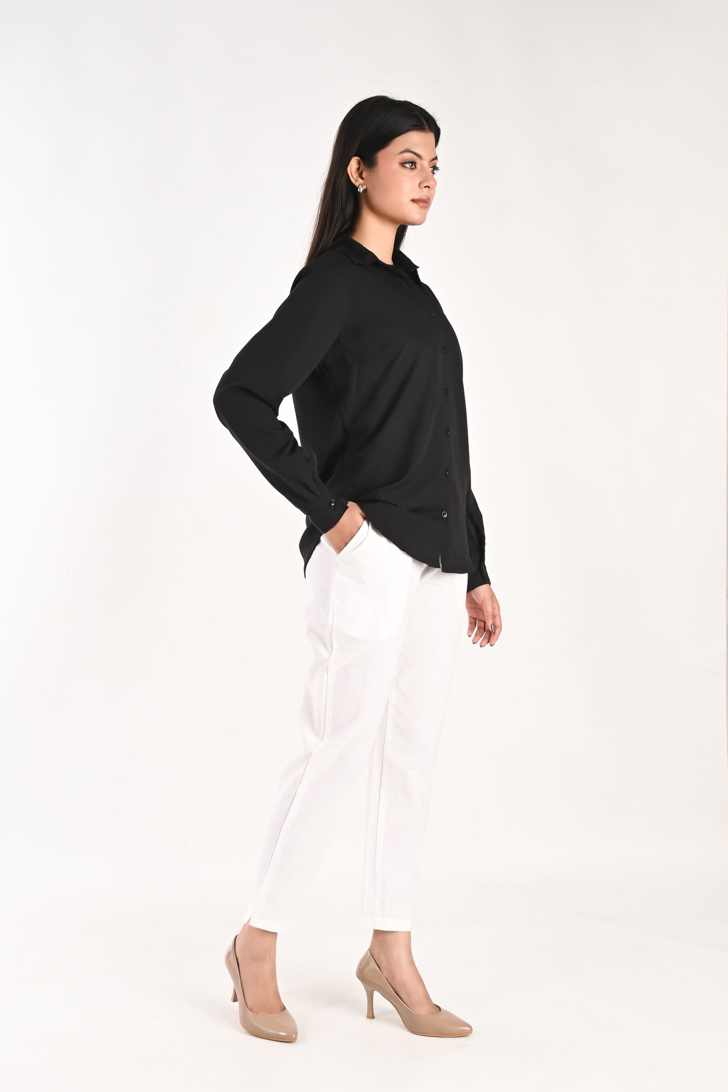 White Everyday Cotton Pant