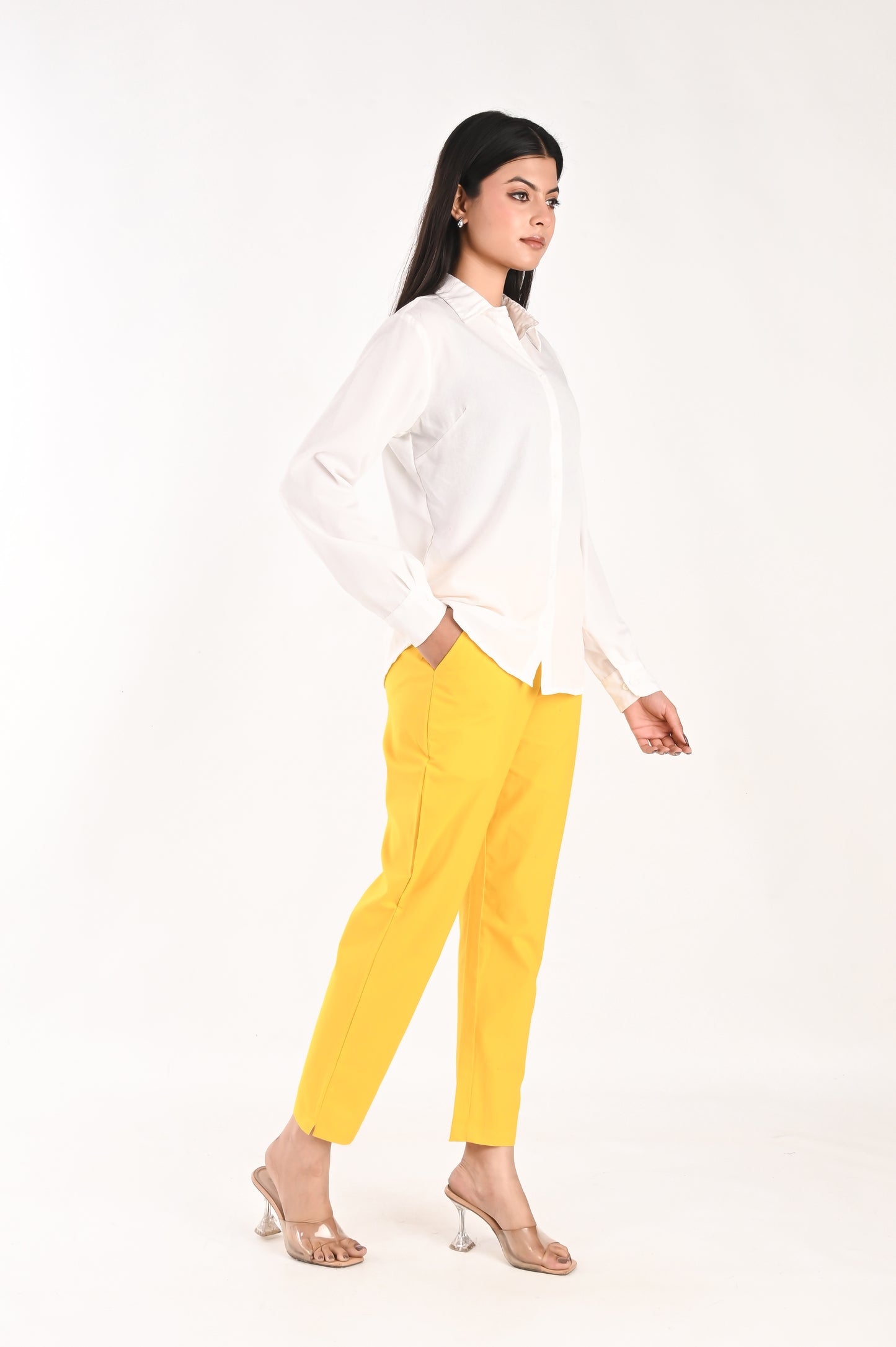 Butter Yellow  Everyday Cotton Pant