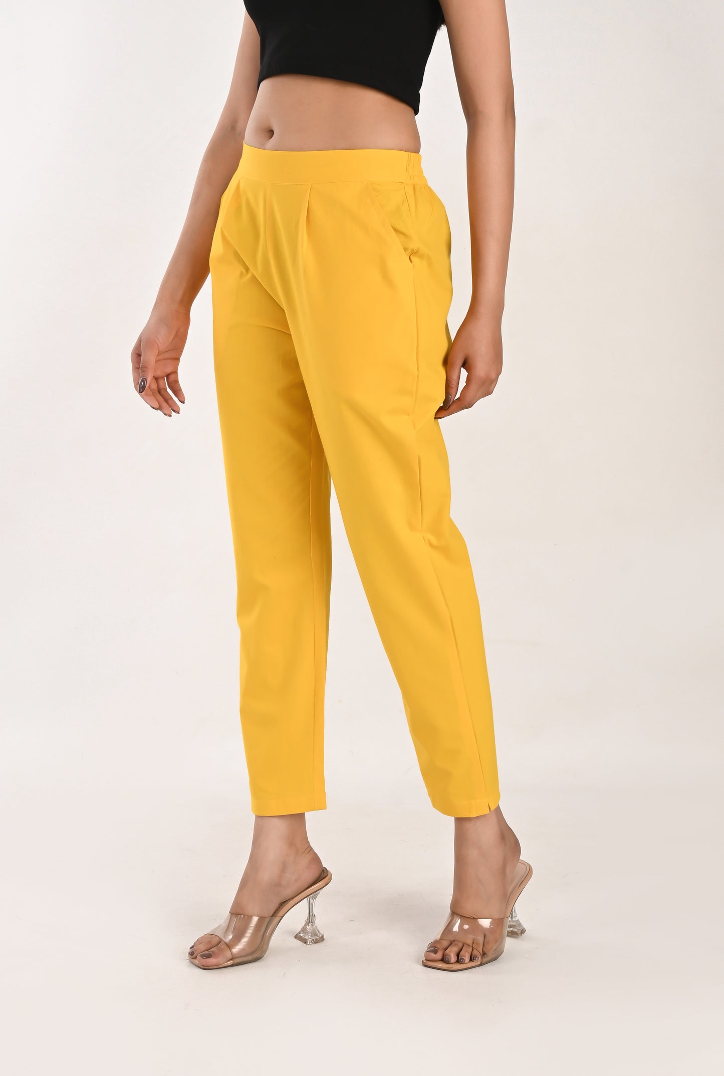 Butter Yellow  Everyday Cotton Pant