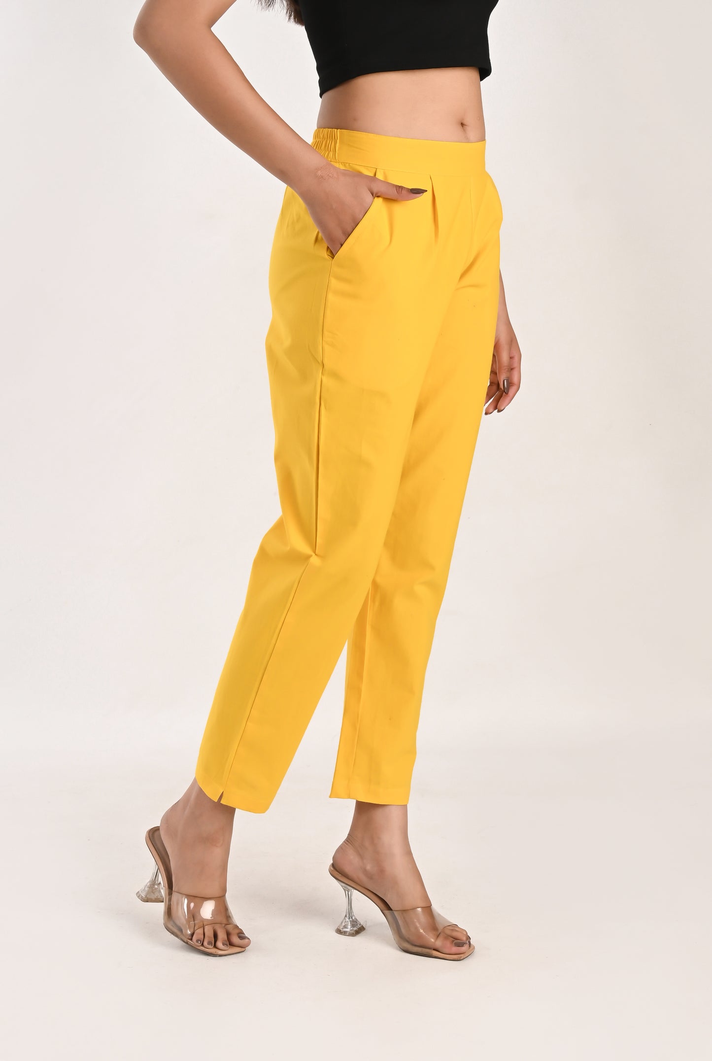 Butter Yellow  Everyday Cotton Pant