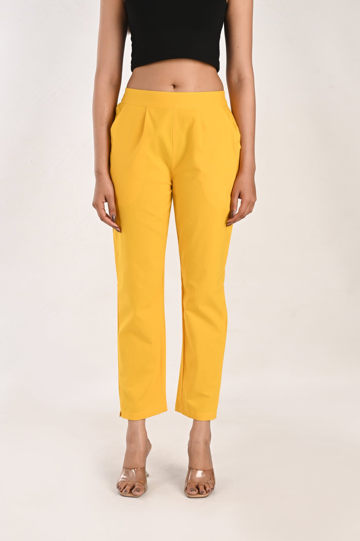 Butter Yellow  Everyday Cotton Pant