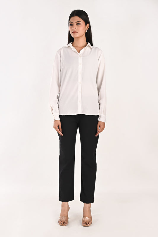 Black Everyday Cotton Pant