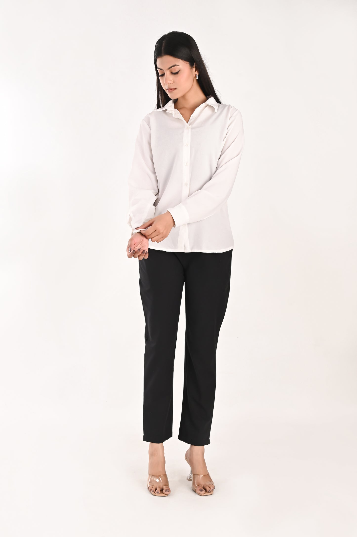 Black Everyday Cotton Pant