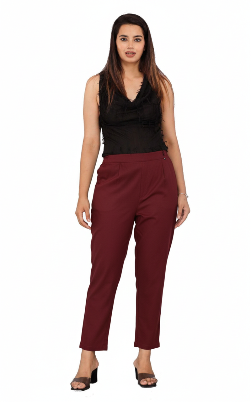 Maron Everyday Cotton Pant