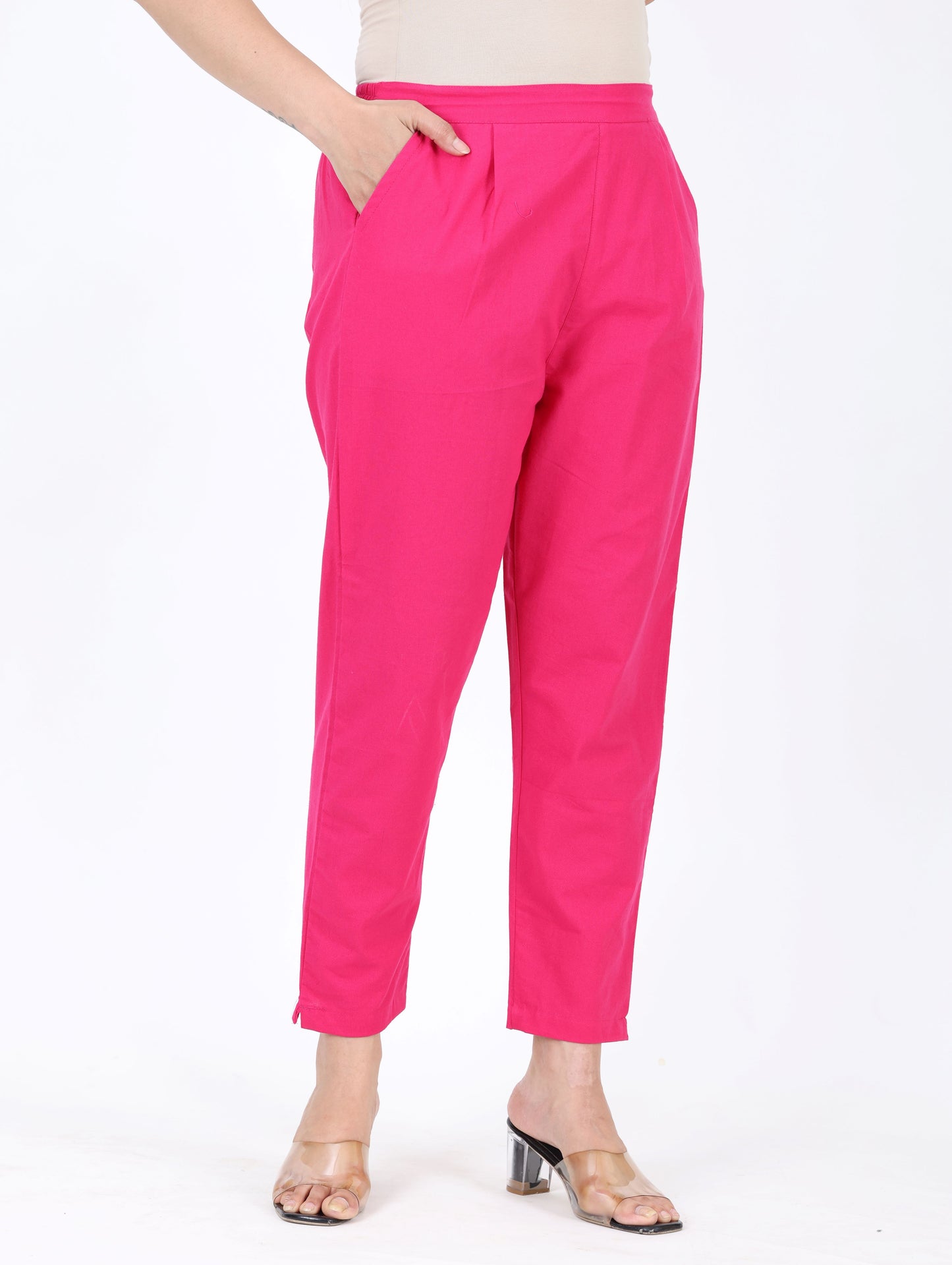 Pink Everyday Cotton Pant