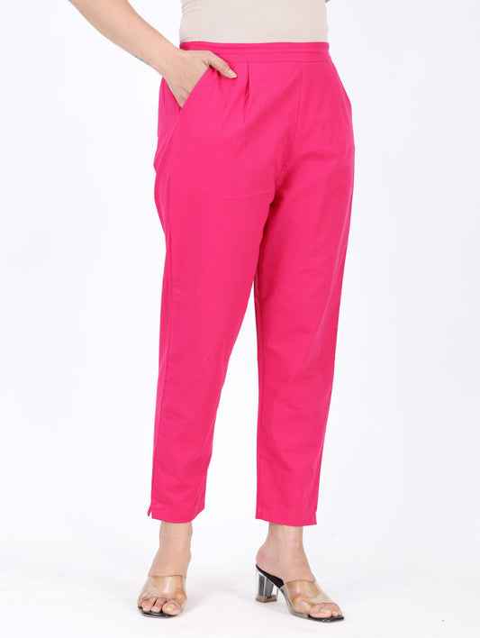 Pink Everyday Cotton Pant