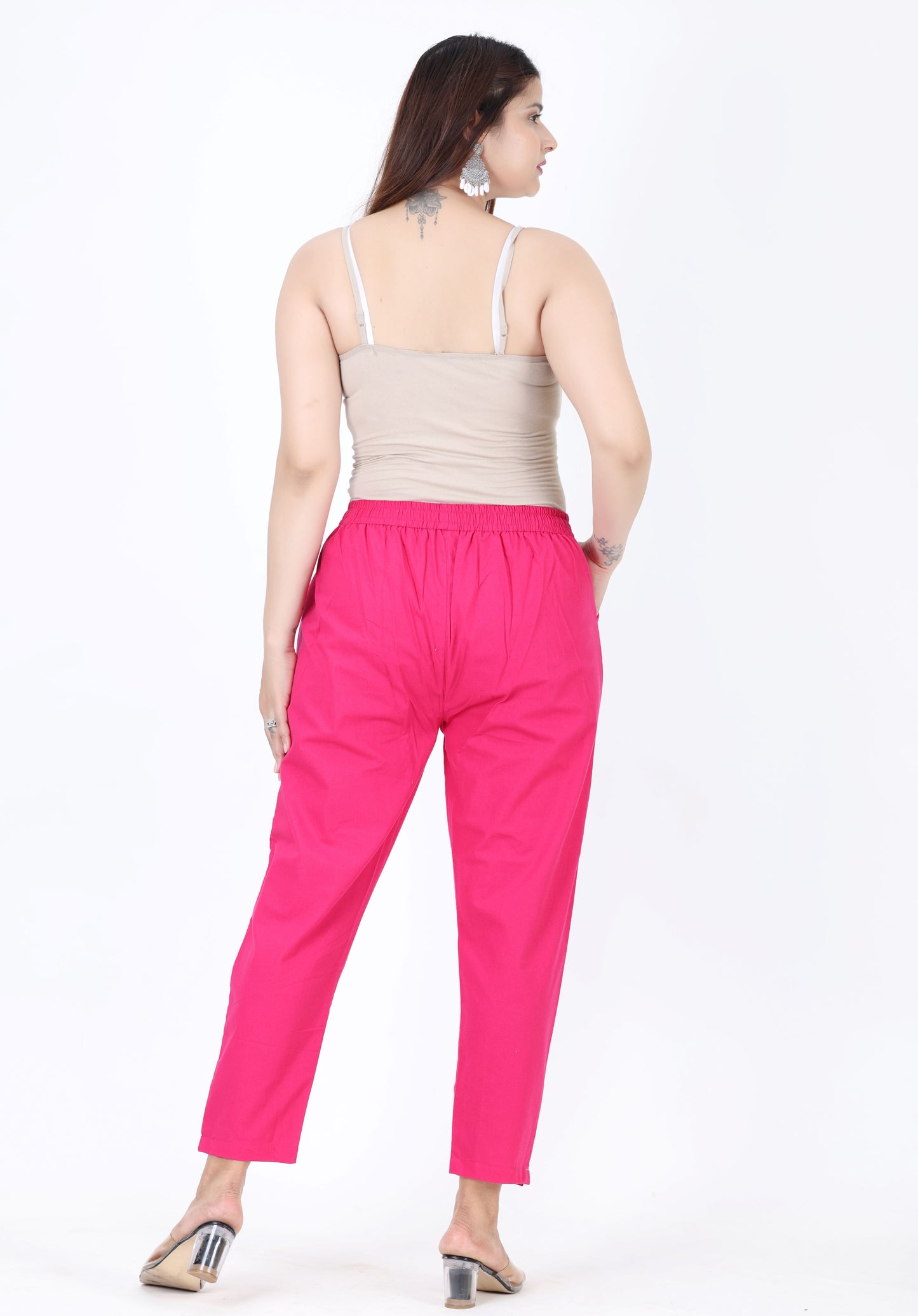 Pink Everyday Cotton Pant