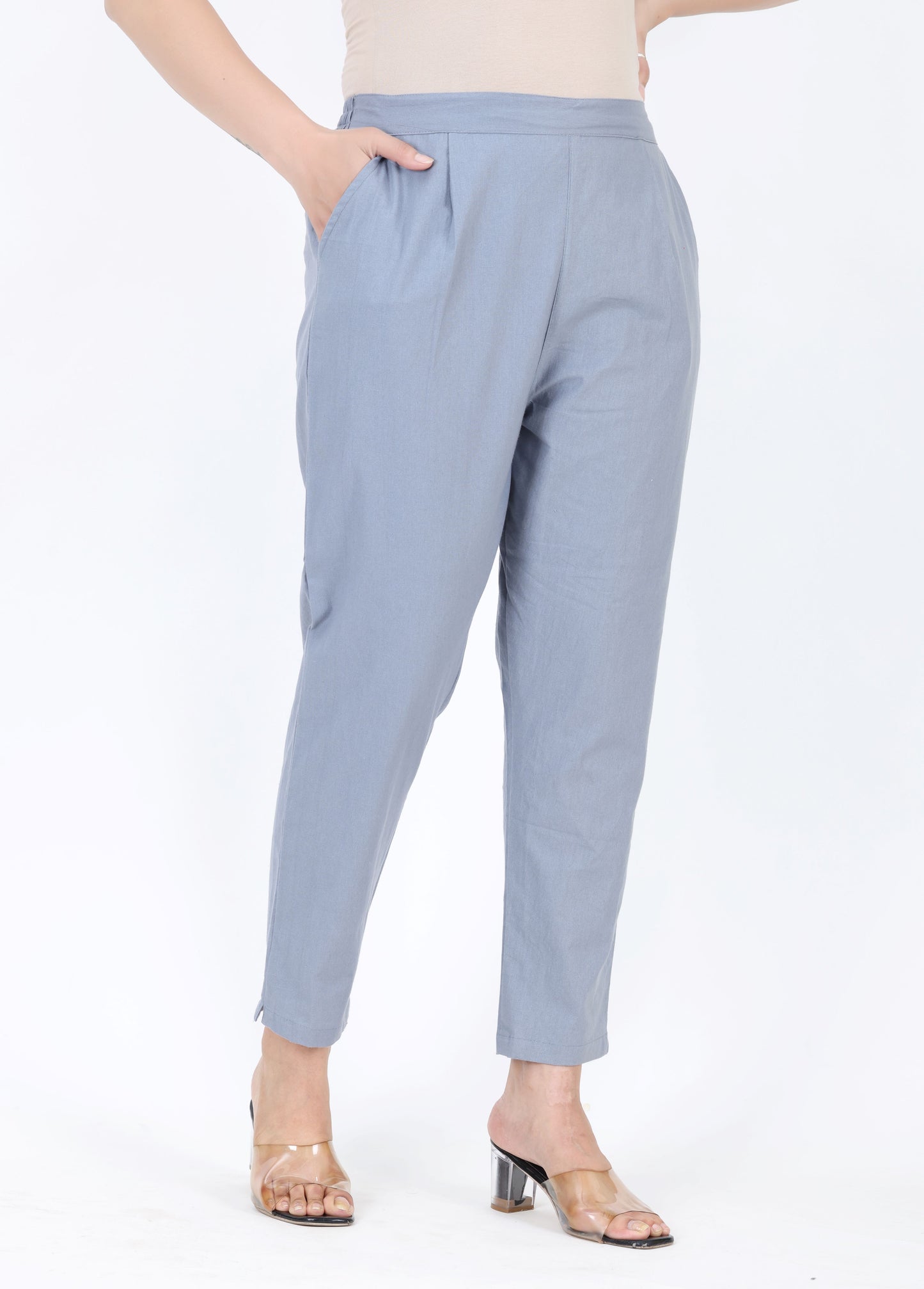 Skyblue Everyday Cotton Pant