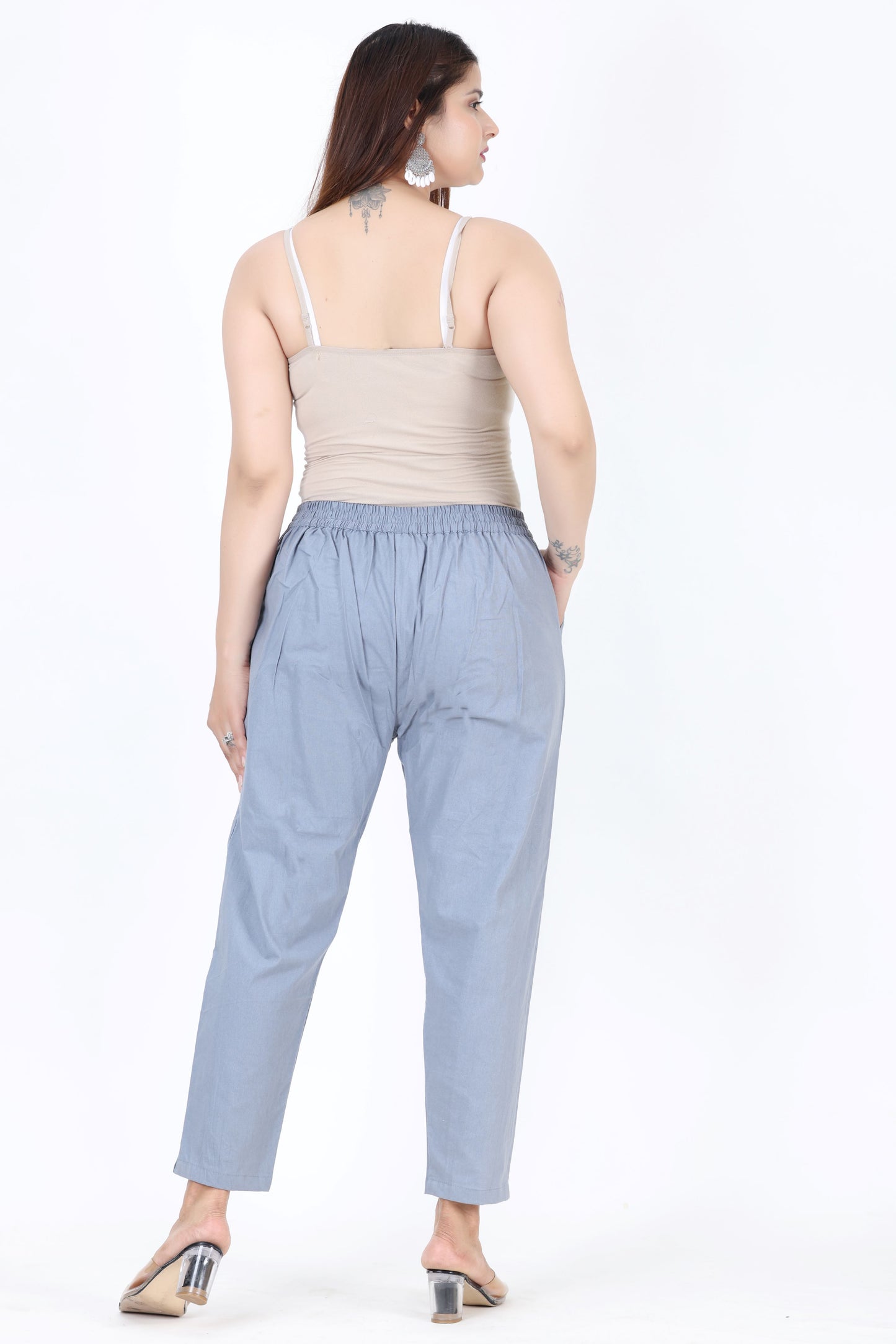 Skyblue Everyday Cotton Pant